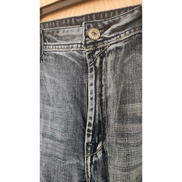 Buffalo Jeans Men's Straight Leg Acid Wash Denim Size 38x32 - Picture 3 of 8